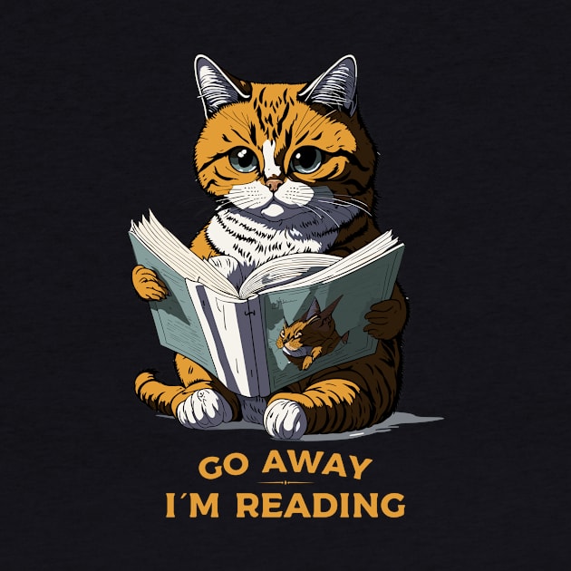 go away - I´m reading by Kingrocker Clothing